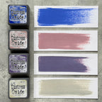 Tim Holtz Distress Mini Oxide Ink Pads Kit 11 Ranger tdik91578 Swatches | color-code:ALT01