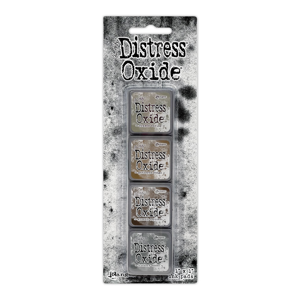 Tim Holtz Distress Mini Oxide Ink Pads Kit 12 Ranger tdik91585