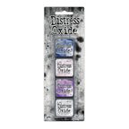 Tim Holtz Distress Mini Oxide Ink Pads Kit 17 And Reinkers Bundle TDIK91639