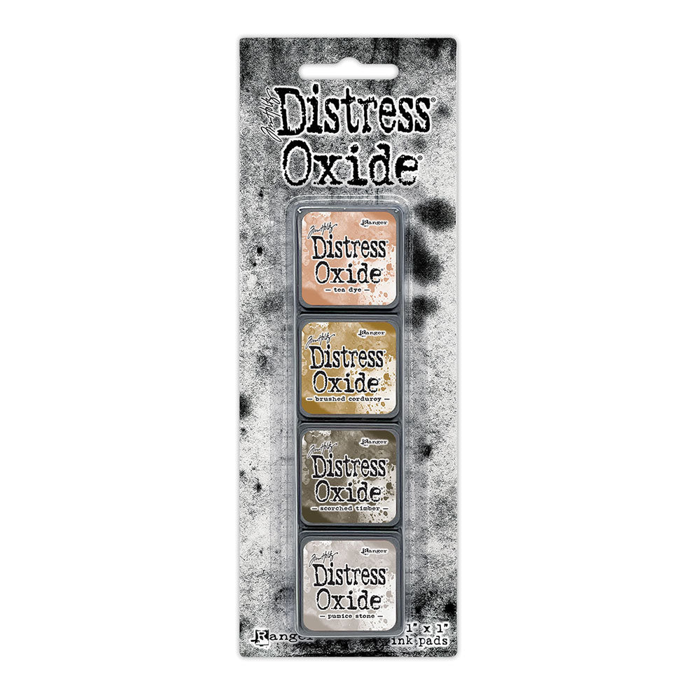 Tim Holtz Distress Mini Oxide Ink Pads Kit 18 Ranger tdik91646
