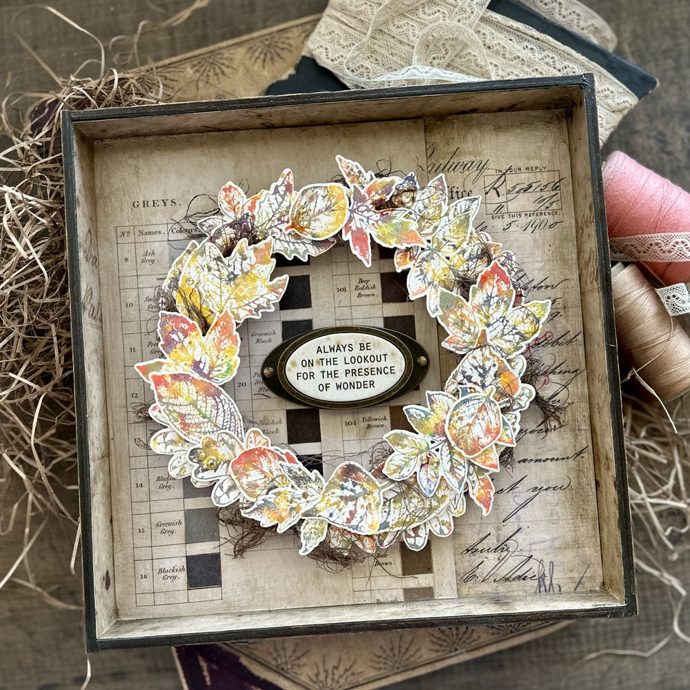 Tim Holtz Distress Mini Oxide Ink Pads Kit 2 Ranger tdik91486 Nature’s Wonder Wreath | color-code:ALT03