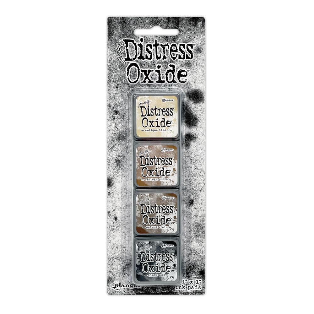 Tim Holtz Distress Mini Oxide Ink Pads Kit 6 Ranger tdik91523