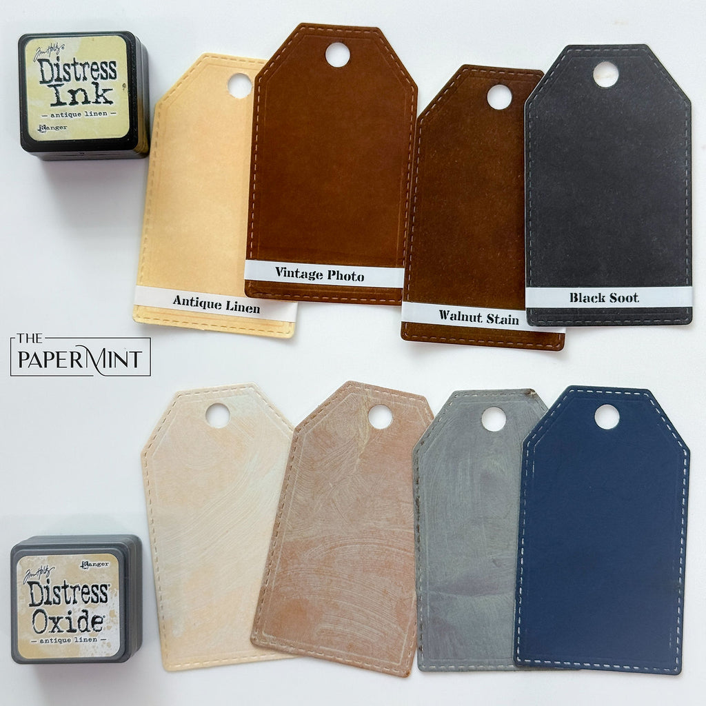 Tim Holtz Distress Mini Oxide Ink Pads Kit 6 Ranger tdik91523 Color Swatches | color-code:ALT02