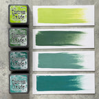 Tim Holtz Distress Mini Oxide Ink Pads Kit 9 And Reinkers Bundle Swatches