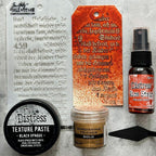 Tim Holtz Distress Mulled Cider Mica Stain Ranger tsh87342 Halloween Tag | color-code:ALT10