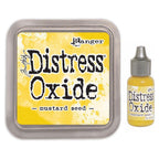Tim Holtz Distress Mustard Seed Oxide Ink Pad And Reinker Bundle Ranger