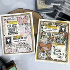 Tim Holtz Distress Oxide Ink Pad Antique Linen Ranger TDO55792 Collage Cards | color-code:ALT06