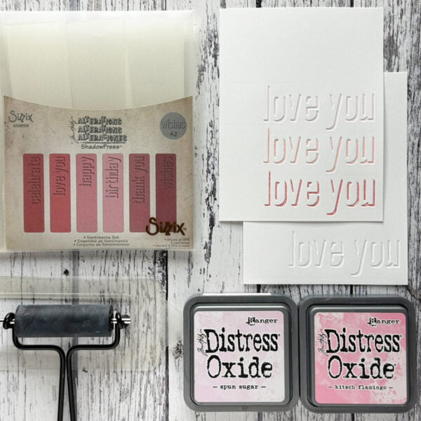 Tim Holtz Distress Oxide Ink Pad Kitsch Flamingo Ranger tdo72614 Valentine Ideas | color-code:ALT01