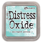 Tim Holtz Distress Oxide Ink Pad Salvaged Patina Ranger tdo72751