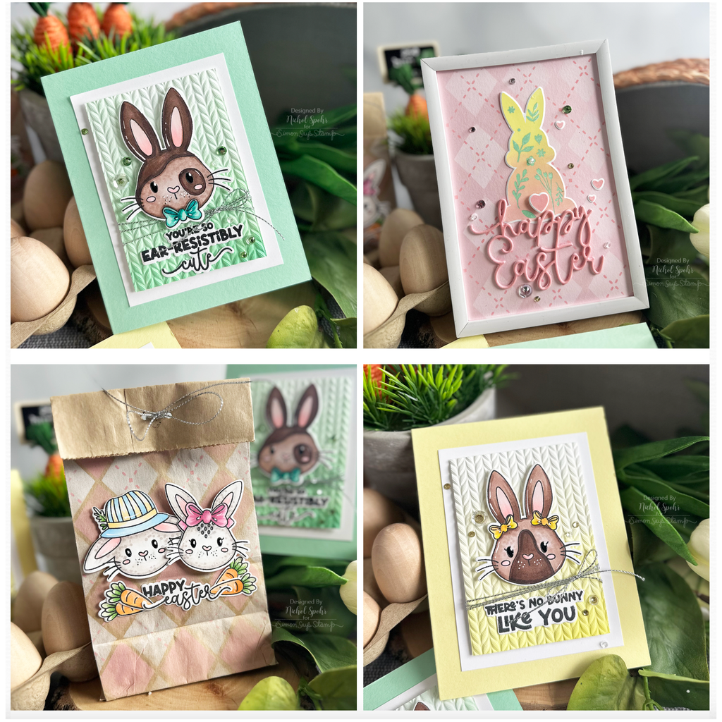 Tim Holtz Distress Oxide Ink Pad Squeezed Lemonade Ranger tdo56249 Easter Bunny Cards | color-code:ALT04