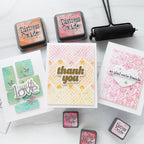 Tim Holtz Distress Oxide Ink Pad Worn Lipstick Ranger TDO56362 Brayered Folder Cards | color-code:ALT01