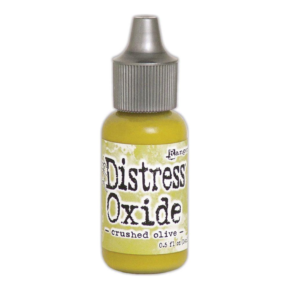 Tim Holtz Distress Oxide Reinker Crushed Olive Ranger tdr57000