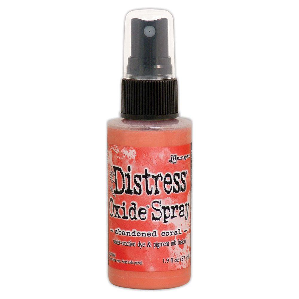 Tim Holtz Distress Oxide Spray Abandoned Coral Ranger tso67528
