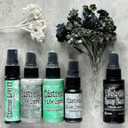 Tim Holtz Distress Oxide Spray Cracked Pistachio Ranger tso64725 Halloween Florals | color-code:ALT05