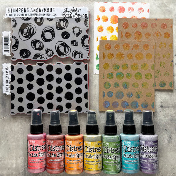 Tim Holtz Distress Oxide Spray Fired Brick Ranger tso64749 Asked and Answered Series | color-code:ALT01