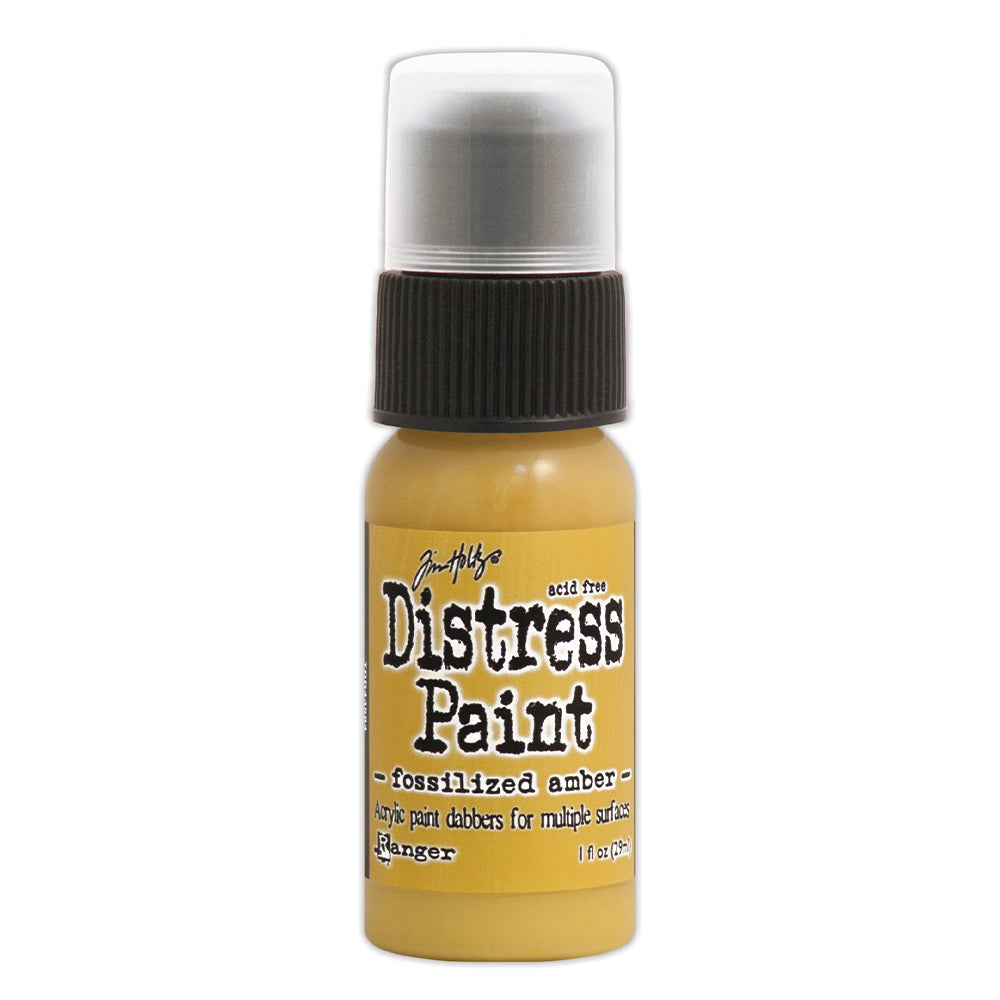 Tim Holtz Distress Paint Dauber Fossilized Amber Ranger TDD43584