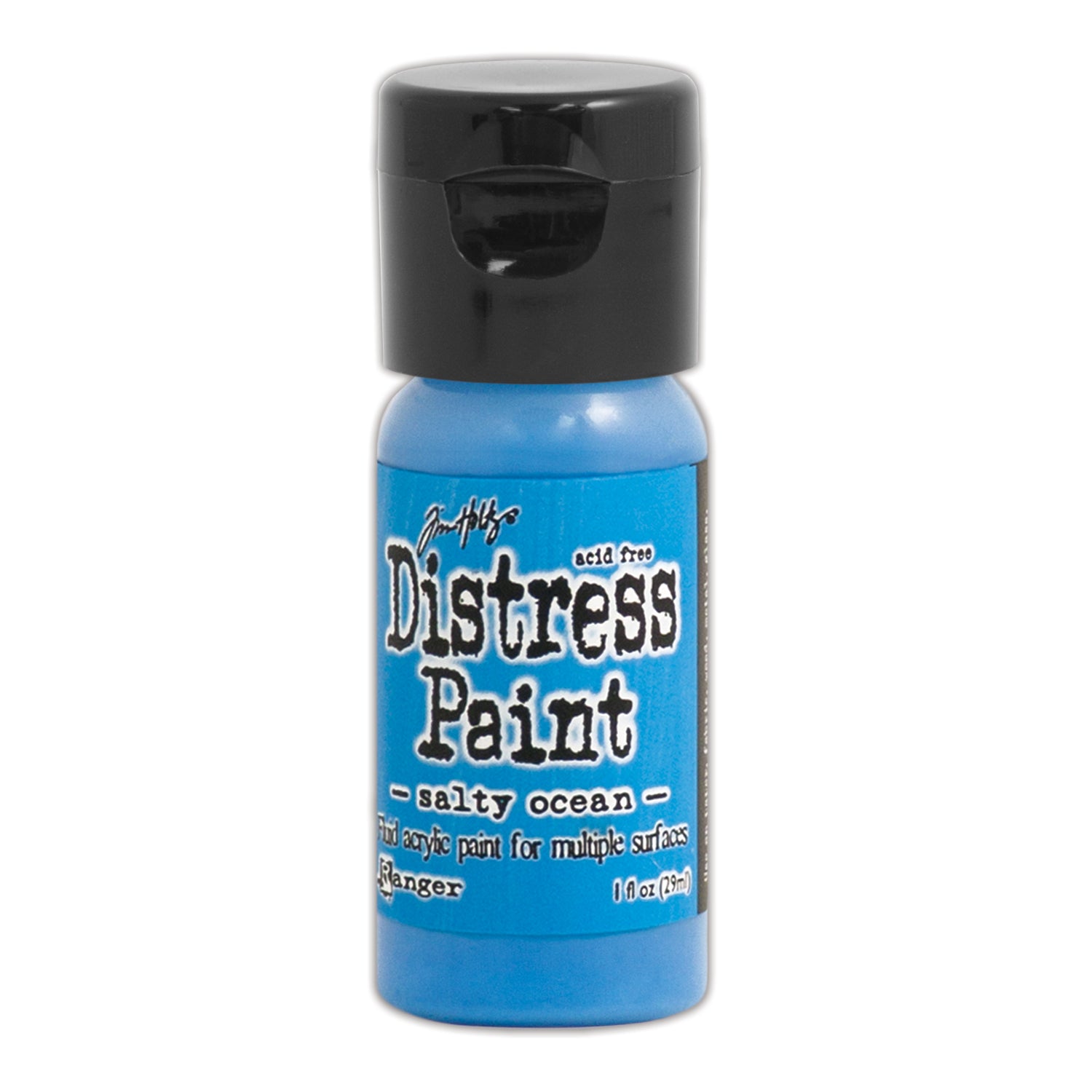 Tim Holtz Distress Paint I Want It All Bundle of 76 TDF53224 Salty Ocean Blue