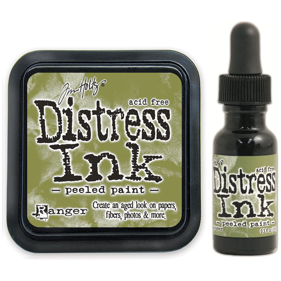 Tim Holtz Distress Peeled Paint Ink Pad And Reinker Bundle Ranger