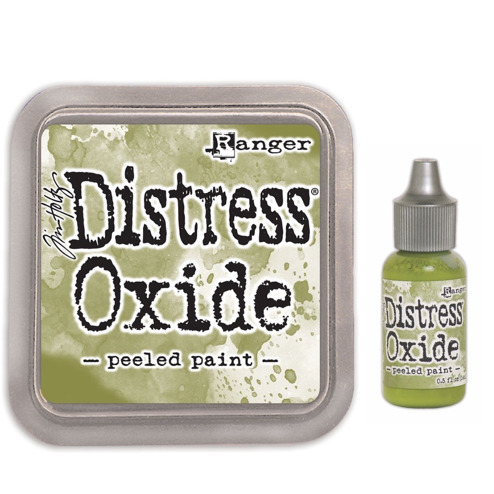 Tim Holtz Distress Peeled Paint Oxide Ink Pad And Reinker Bundle Ranger