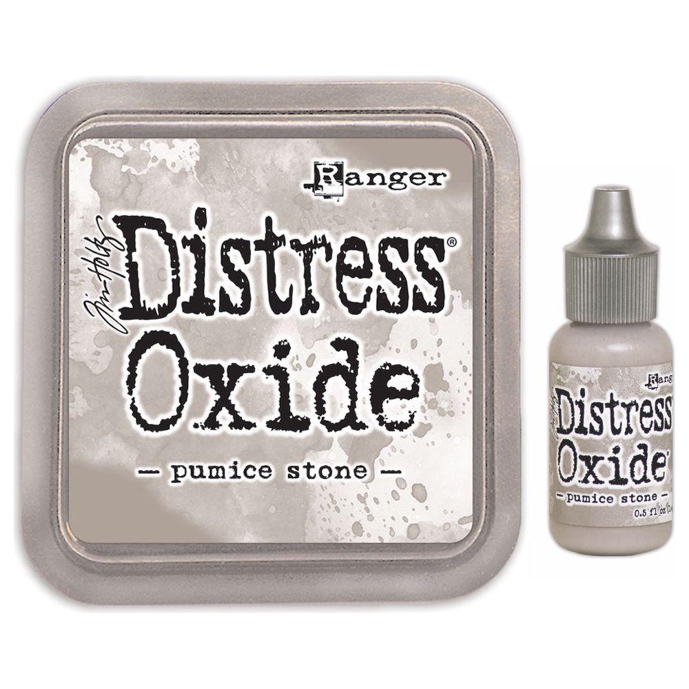 Tim Holtz Distress Pumice Stone Oxide Ink Pad And Reinker Bundle Ranger