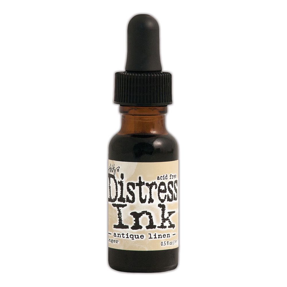 Tim Holtz Distress Reinker Antique Linen Ranger TIM19435