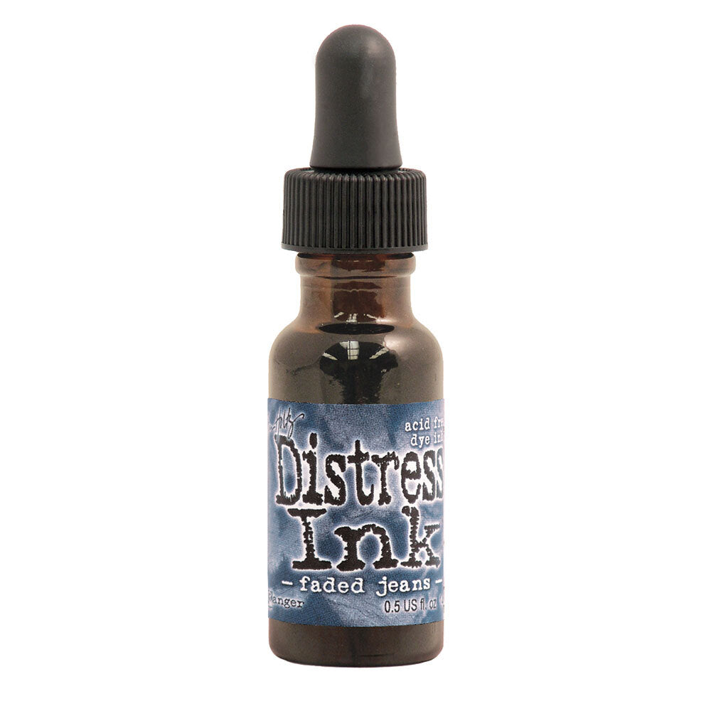 Tim Holtz Distress Reinker Faded Jeans Ranger TIM21575