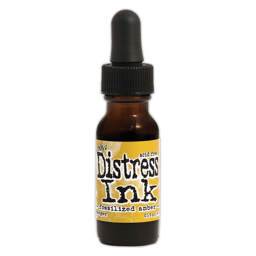 Tim Holtz Distress Reinker Fossilized Amber Ranger TXR43348