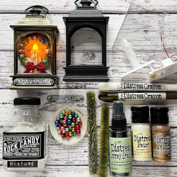 Tim Holtz Distress Rock Candy And Rock Candy Chunky Special Edition Bundle Holiday Decor Ideas | color-code:ALT13