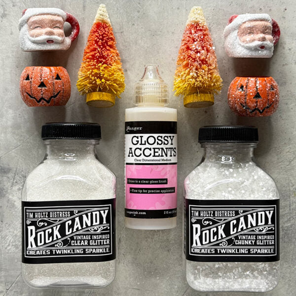 Tim Holtz Distress Rock Candy And Rock Candy Chunky Special Edition Bundle Holiday Trees | color-code:ALT08