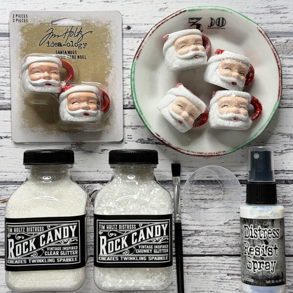 Tim Holtz Distress Rock Candy Chunky Special Edition Ranger tdr92681 Santa Mugs | color-code:ALT07