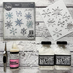 Tim Holtz Distress Rock Candy Clear Special Edition Ranger tdr92698 Holiday Decor Ideas | color-code:ALT13