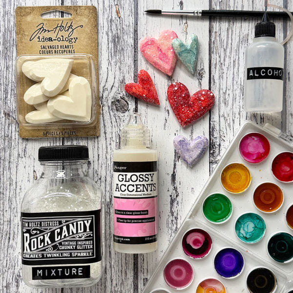 Tim Holtz Distress Rock Candy Clear Special Edition Ranger tdr92698 Valentine Ideas | color-code:ALT15