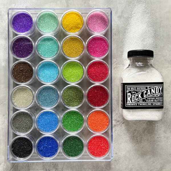 Tim Holtz Distress Rock Candy Special Edition Jars And Mixing Cups Bundle Color Organization | color-code:ALT01