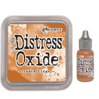 Tim Holtz Distress Rusty Hinge Oxide Ink Pad And Reinker Bundle Ranger