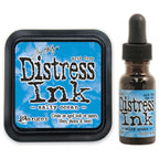Tim Holtz Distress Salty Ocean Ink Pad And Reinker Bundle Ranger