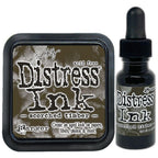 Tim Holtz Distress Scorched Timber Ink Pad And Reinker Bundle Ranger
