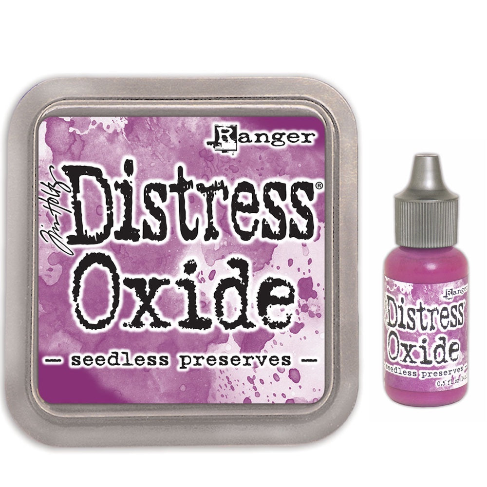 Tim Holtz Distress Seedless Preserves Oxide Ink Pad And Reinker Bundle Ranger