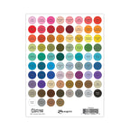 Tim Holtz Distress Small Round Label Sheet With Black Printing tda90410