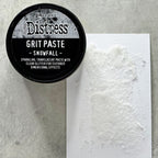 Tim Holtz Distress Snowfall Grit Paste Ranger tsck81142 Texture Swatch | color-code:ALT21