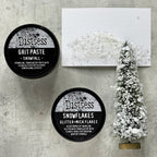 Tim Holtz Distress Snowfall Grit Paste Ranger tsck81142 Textures Tutorial | color-code:ALT20