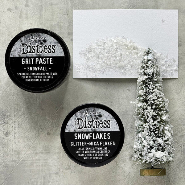 Tim Holtz Distress Snowflakes Ranger tda92285 Textures Tutorial | color-code:ALT01