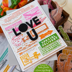 Tim Holtz Distress Spiced Marmalade Oxide Ink Pad And Reinker Bundle Ranger Correspondence Love Card | color-code:ALT03