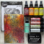 Tim Holtz Distress Spray Stain Aged Mahogany Ranger TSS42129 Foliage Background | color-code:ALT02