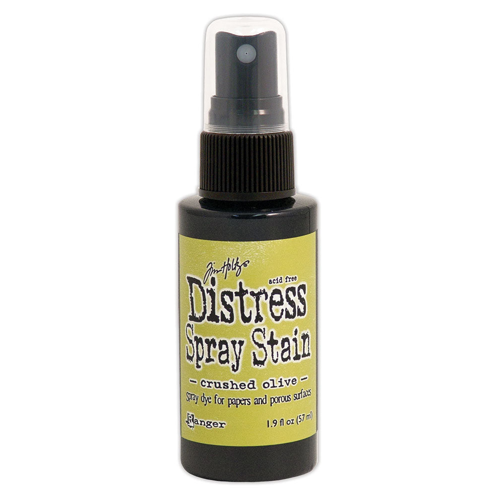 Tim Holtz Distress Spray Stain Crushed Olive Ranger TSS42228