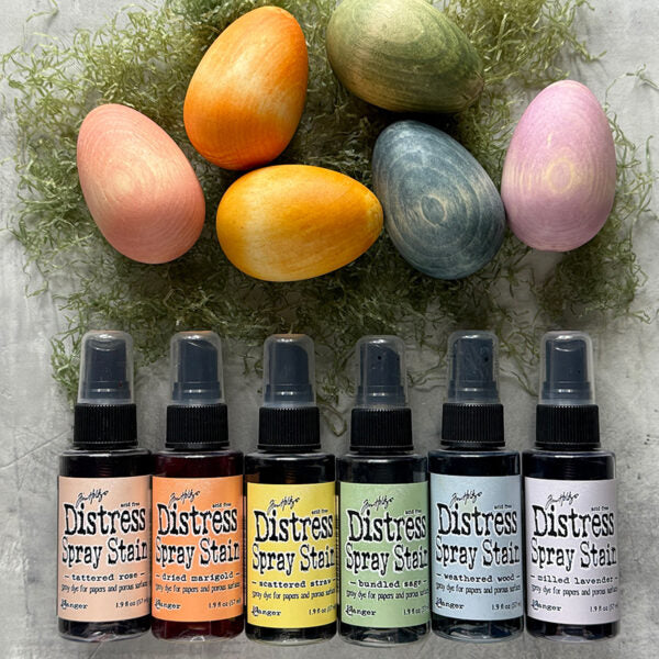 Tim Holtz Distress Spray Stain Milled Lavender Ranger TSS42334 Easter and Spring Ideas | color-code:ALT02