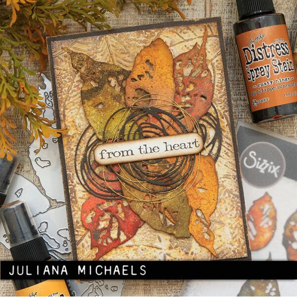Tim Holtz Distress Spray Stain Rusty Hinge Ranger TSS42440 Autumn Card | color-code:ALT06