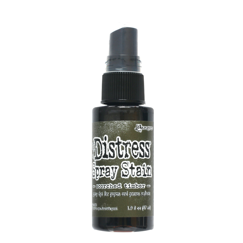 Tim Holtz Distress Spray Stain Scorched Timber tss83498