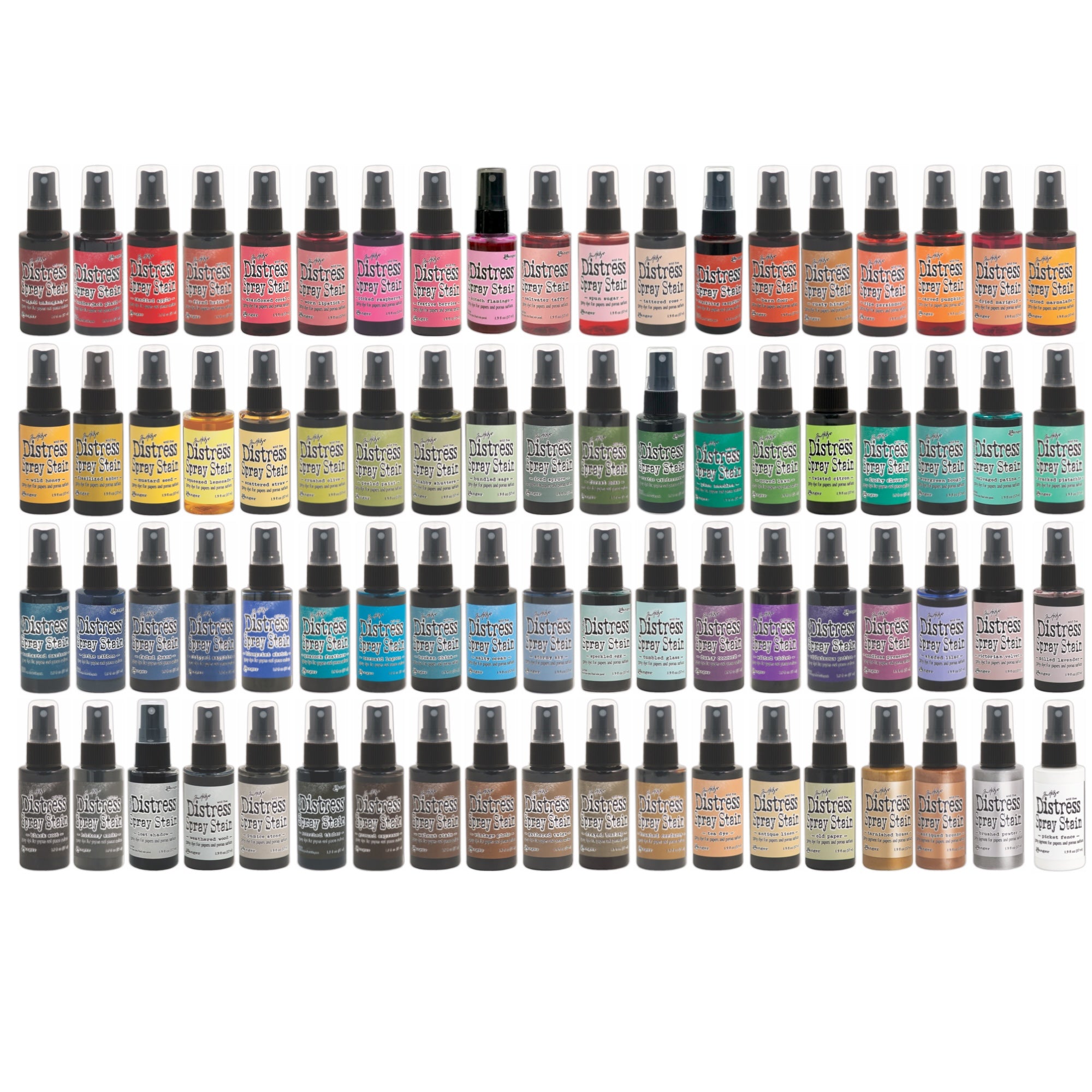 Tim Holtz Distress Spray Stains I Want It All Bundle of 76