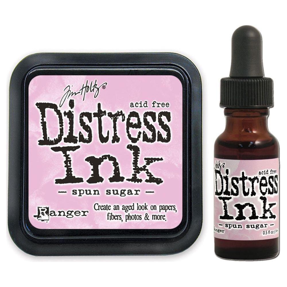 Tim Holtz Distress Spun Sugar Ink Pad And Reinker Bundle Ranger