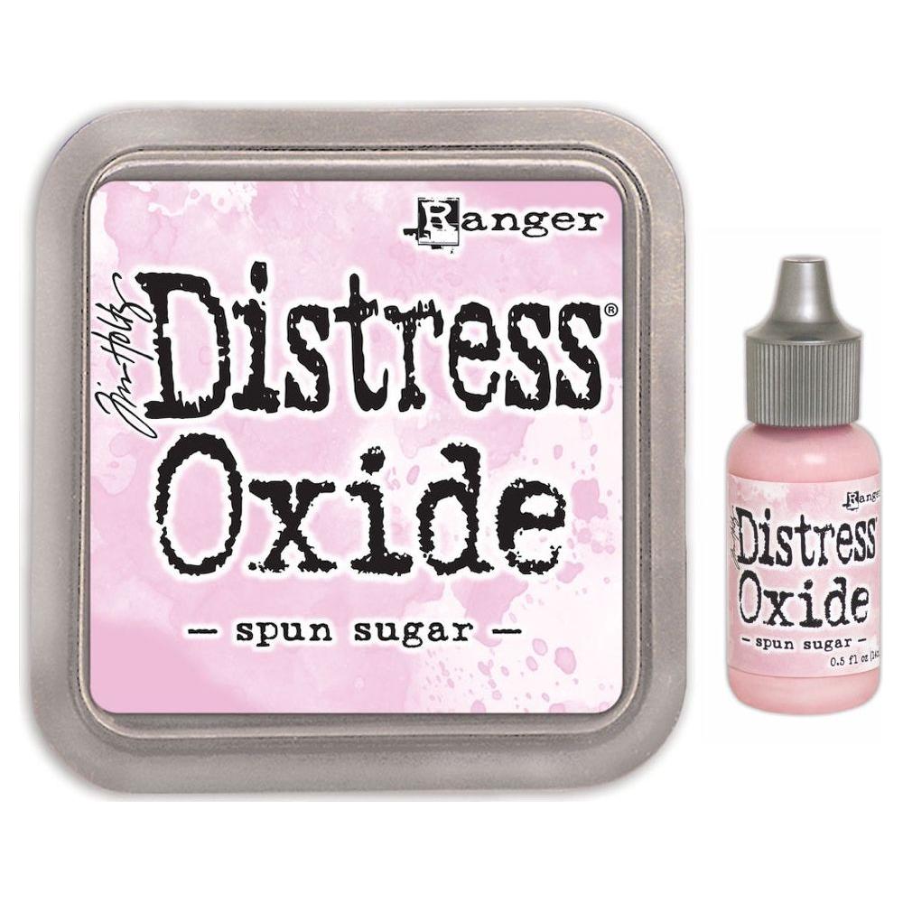 Tim Holtz Distress Spun Sugar Oxide Ink Pad And Reinker Bundle Ranger